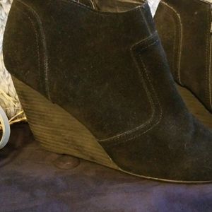 Urban Outfitters suede booties